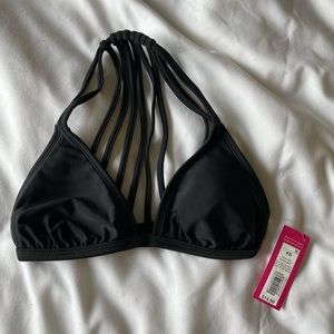 Black bikini top